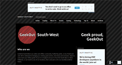 Desktop Screenshot of geekoutsw.com